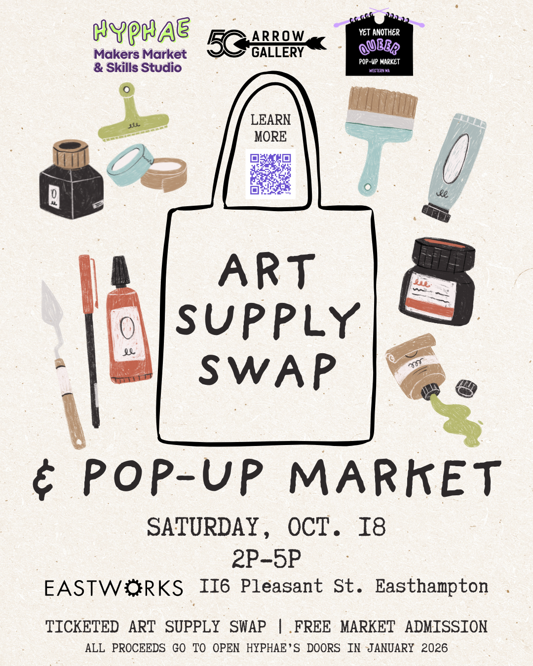 Vendors Announced for Makers Market on October 18